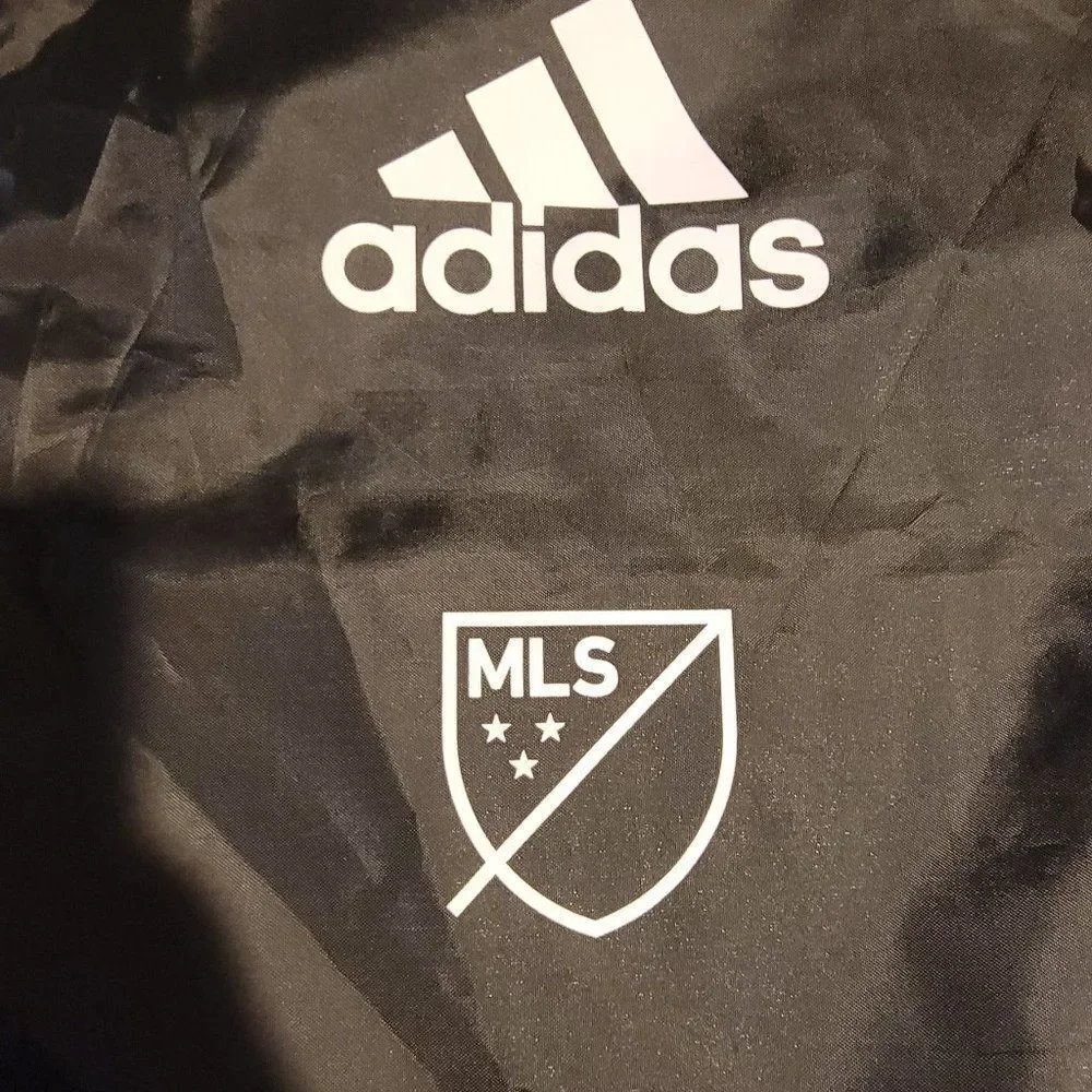 Adidas Black White School College Drawstring Sackpack Sling Backpack 14